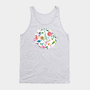 Flowers Roses and Daisies Tank Top